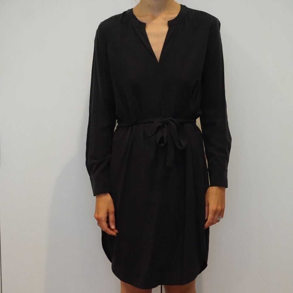 Black soft dress